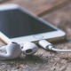 A-pair-of-earphones-and mobile phone accessories inspection