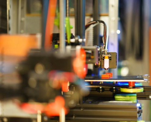 AI visual inspection system on production line
