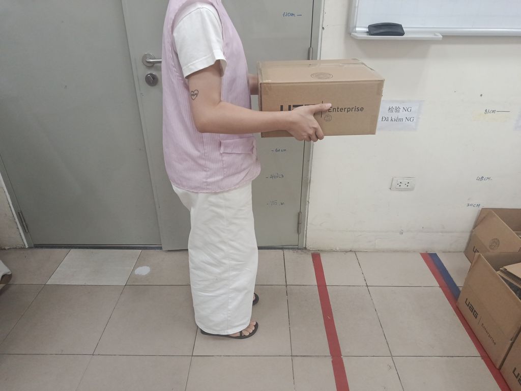 carton drop test from packaging inspection